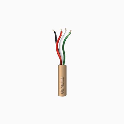 Genesis 21045813 Speed Bag 22/4 Stranded Riser Cable, 500', Beige