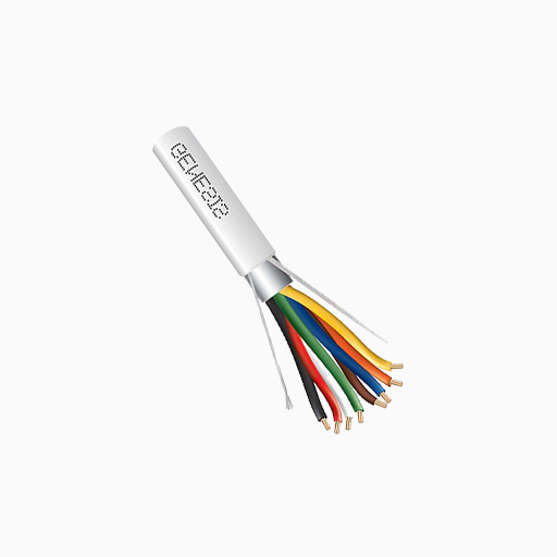 Genesis 32071112 22/8 Stranded Shielded Plenum Cable, CL3P, FPLP