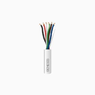 Genesis 31161012 18/6 Stranded Plenum Cable, Unshielded, FT6, 1000'