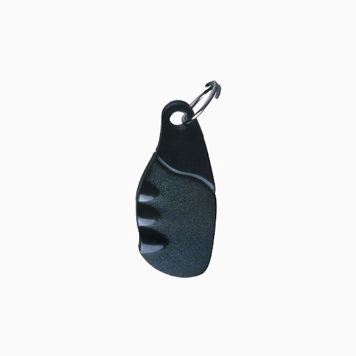 CDVI PP Black Polycarbonate Tear Drop Badge