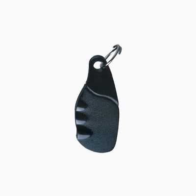 CDVI PP Black Polycarbonate Tear Drop Badge