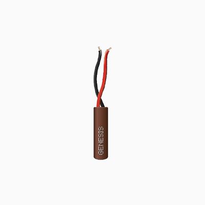 Genesis 21025807 Speed Bag 22/2 Stranded Riser Cable, 500', Brown