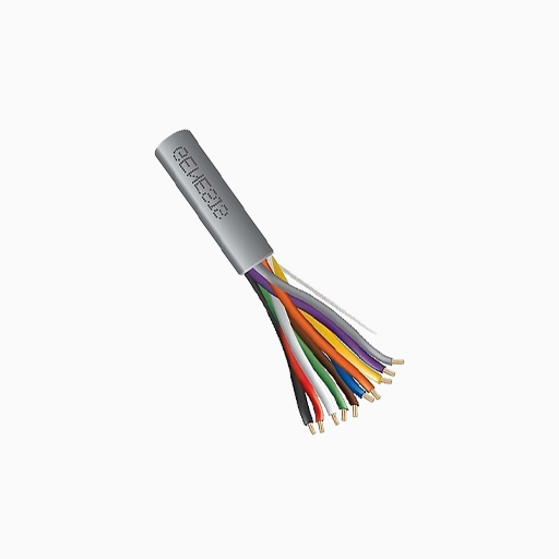 Genesis 21085509 22/10 Stranded Riser Cable, 500', Pull Box, Gray