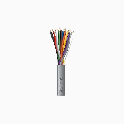 Genesis 21085509 22/10 Stranded Riser Cable, 500', Pull Box, Gray