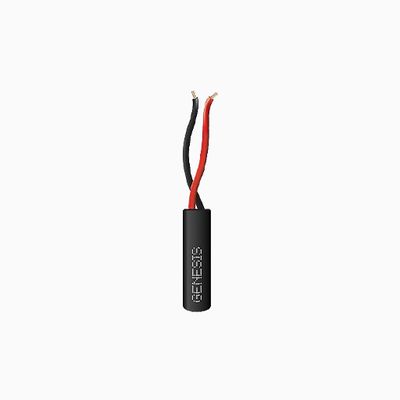 Genesis 21025808 Speed Bag 22/2 Stranded Riser Cable, 500', Black