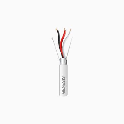 Genesis 32271112 22/3 Stranded Shielded Plenum Cable, CL3P, FPLP