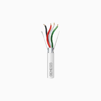 Genesis 32150312 18/4 Stranded Shielded Plenum Cable, CL3P, FPLP