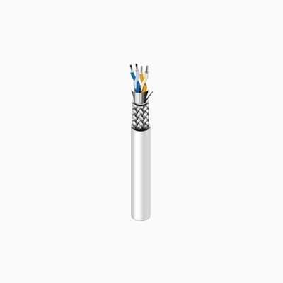 West Penn D254852GY0500 24/4 Stranded Shielded Plenum, Gray