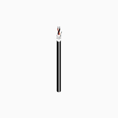West Penn AQ293BK1000 18/2 Stranded Shielded Audio Cable, 1000'