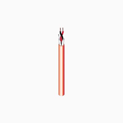 West Penn D975RD0500 18/2 Solid Shielded FPLR Fire Alarm Cable
