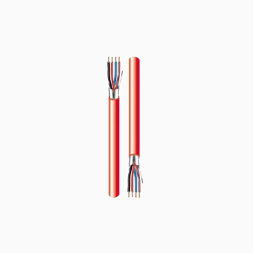 West Penn 993RD1000 16/4 Solid Shielded FPLR Fire Alarm Cable