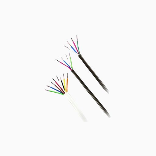 Genesis 47611012 18/3 Solid Plenum Thermostat Cable, Natural White
