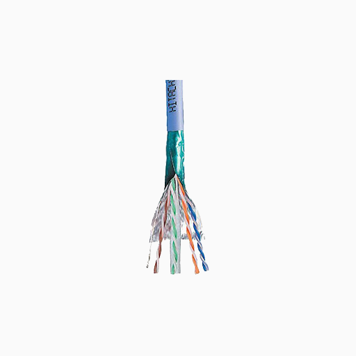 Proterial Cable 38653-8-BL3 CAT5e Plenum Network Cable, CMP, 1000'