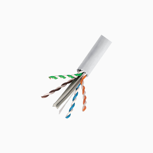ICC ICCABP6AWH 650MHz CAT6A Bulk Cable with 23 AWG, 1000', White