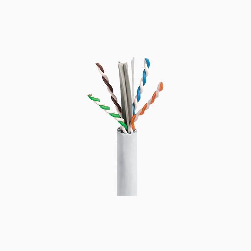ICC ICCABP6AWH 650MHz CAT6A Bulk Cable with 23 AWG, 1000', White