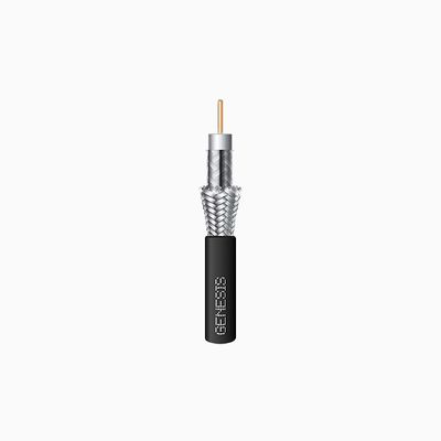 Genesis 53031108 RG6 CCS Dual-Shield Coaxial CATV Cable, 1000'