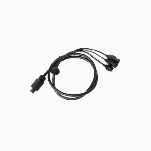 AXIS 5506-201 Outdoor Multicable I/O Audio Power, 3.3', Black