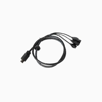 AXIS 5506-201 Outdoor Multicable I/O Audio Power, 3.3', Black
