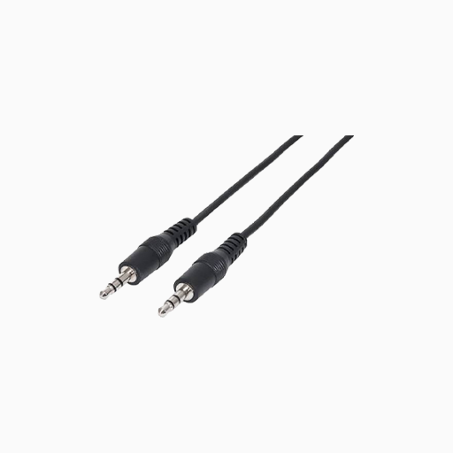 TOA CSTEREO-03CABLEQV 3.5mm Stereo Cable, 3'