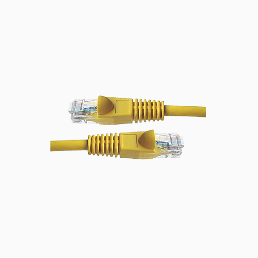 ADI PRO 0E-C6YW56 CAT6 Patch Cable, 5' (1.5m), 6-Pack, Yellow