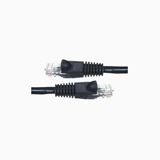 ADI PRO 0E-C5EBK76 CAT5e Patch Cable, 7' (2.1m), 6-Pack, Black