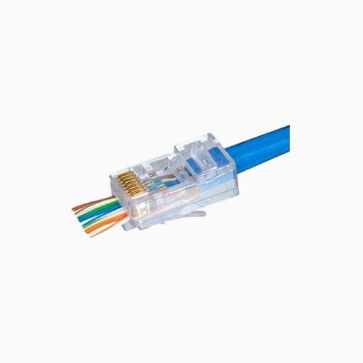 Simply45 S45-1505P Pro Series Pass-Through RJ45 Modular Plug