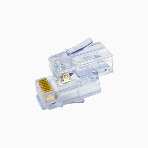 Simply45 S45-1600 CAT6 Unshielded, Pass Through RJ45, 100-Pack