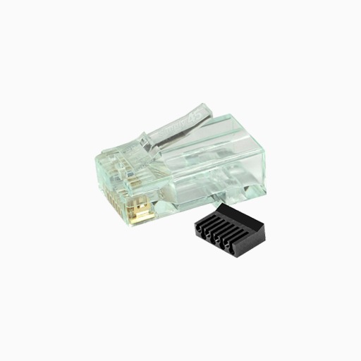 Simply45 S45-1100 CAT6 Unshielded Standard WE, SS Rj45, 100-pack