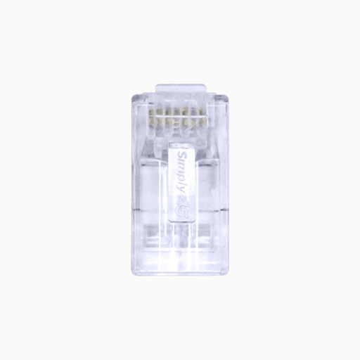 Simply45 S45-1000 CAT5e Unshielded Standard WE, SS Rj45, 100-Pack