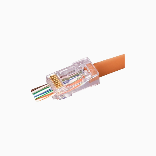Simply45 S45-1700 CAT6/6a Unshielded, Staggered, Pass Through