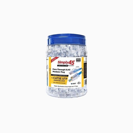Simply45 S45-1505 PRO Series Pass Through Tint Modular Plugs