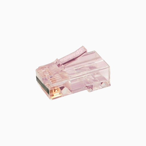 Simply45 S45-1701P Pro Series Pass-Through RJ45 Modular Plug