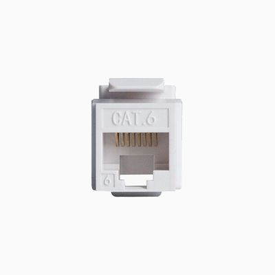ADI PRO 0E-CAT6KEYWH CAT6 Keystone Jack Vertical 8P8C RJ45, 2-Pack