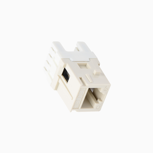 Belden AX101066 CAT6+ Modular Jack, RJ45, MDVO Style, Black