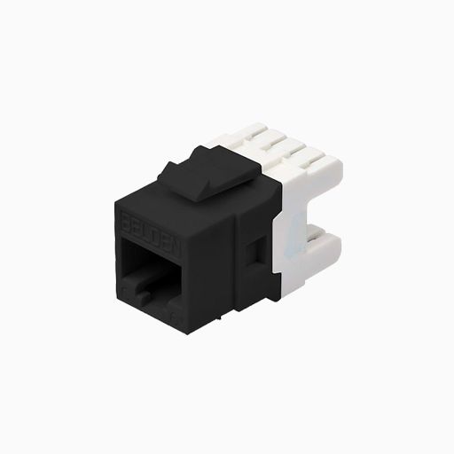 Belden AX101321 CAT6 Plus Modular Jack, RJ45, Key Connect Style