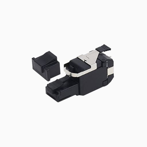 Belden RVAFPUBK-S1 REVConnect 10GX UTP Field Mount Plug, Black