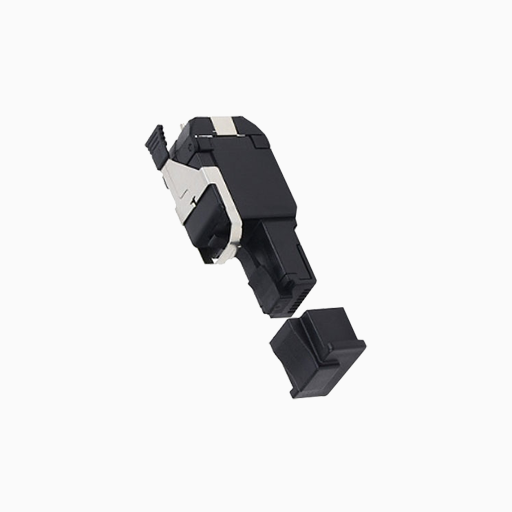 Belden RVAFPUBK-S1 REVConnect 10GX UTP Field Mount Plug, Black