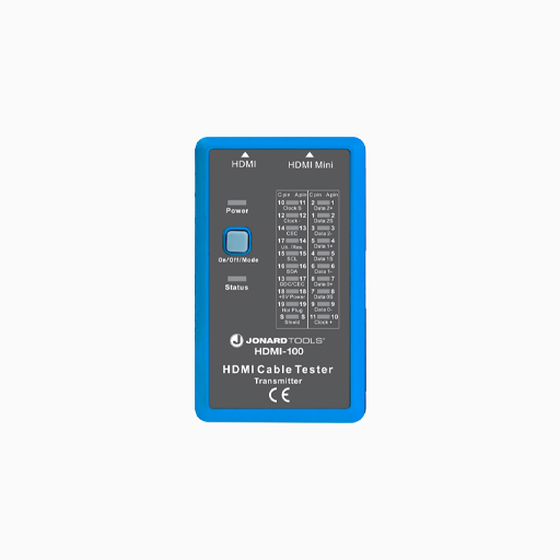 Jonard Tools HDMI-100 HDMI and Mini Cable Tester