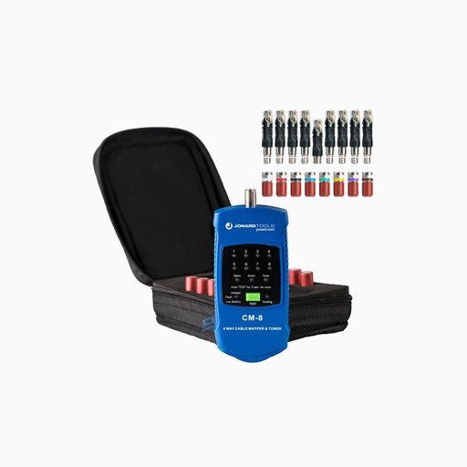Jonard Tools CM-8 8-Way Cable Mapper and Toner