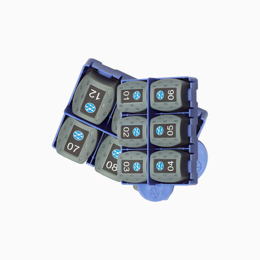 Simply45 ST-158050 Network Tester with 12 RJ45 VDV Series Remotes
