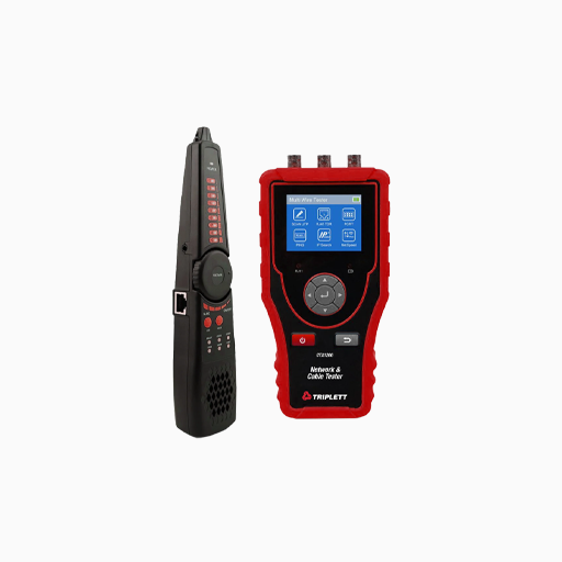Triplett CTX1200 Network and Cable Tester with Probe, CCTV