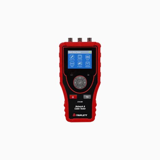 Triplett CTX1200 Network and Cable Tester with Probe, CCTV