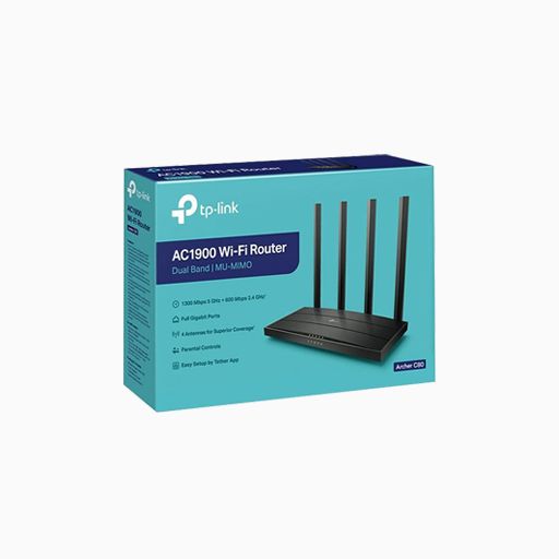TP-Link ARCHER C80 AC1900 Dual Band Wi-Fi Router