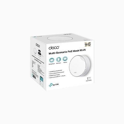 TP-Link DECO X50-POE(1-PACK) AX3000 Whole Home Mesh Wi-Fi