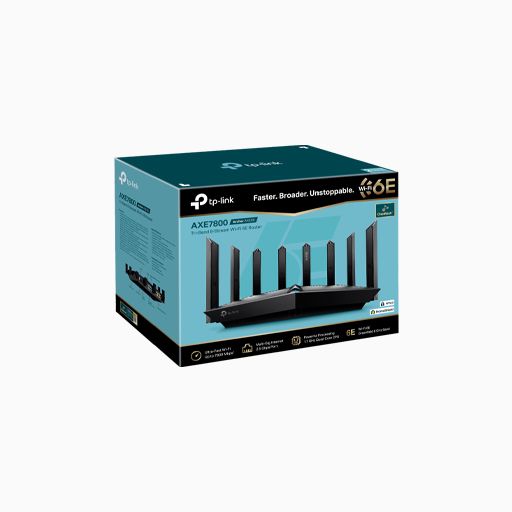 TP-Link Archer AXE95 AXE7800 Tri-Band Wi-Fi 6E Router