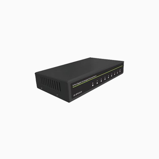 UltraTech 0E-8PGIGUN 8-Port Gigabit Unmanaged Ethernet Switch