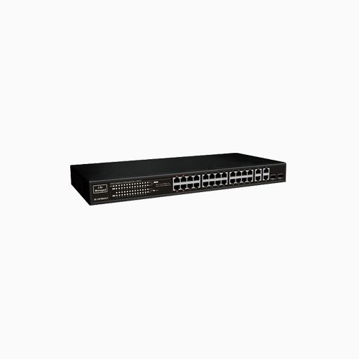 UltraTech 0E-24PMANLT 28-Port Gigabit Lite Managed PoE++ Switch