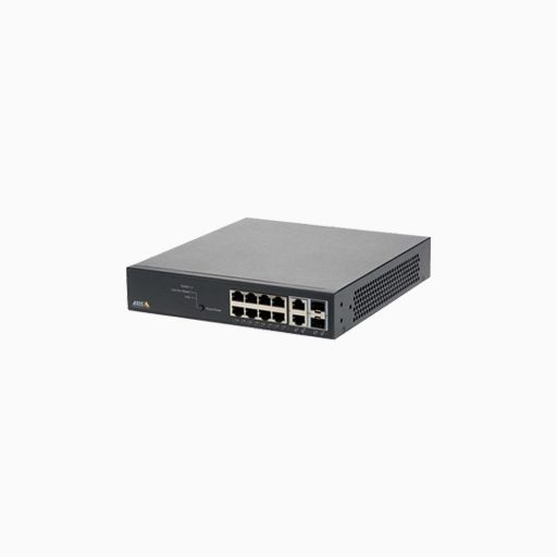 AXIS T8508 T85 Series 8-Port PoE+ Network Switch, Black