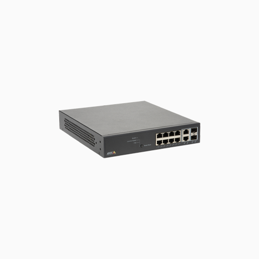AXIS T8508 T85 Series 8-Port PoE+ Network Switch, Black