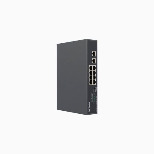 CDVI IP-POE8 8-Port PoE+ Switch, 32 Watts